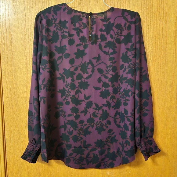 NWOT Fortune and Ivy Floral Blouse - Picture 2 of 2